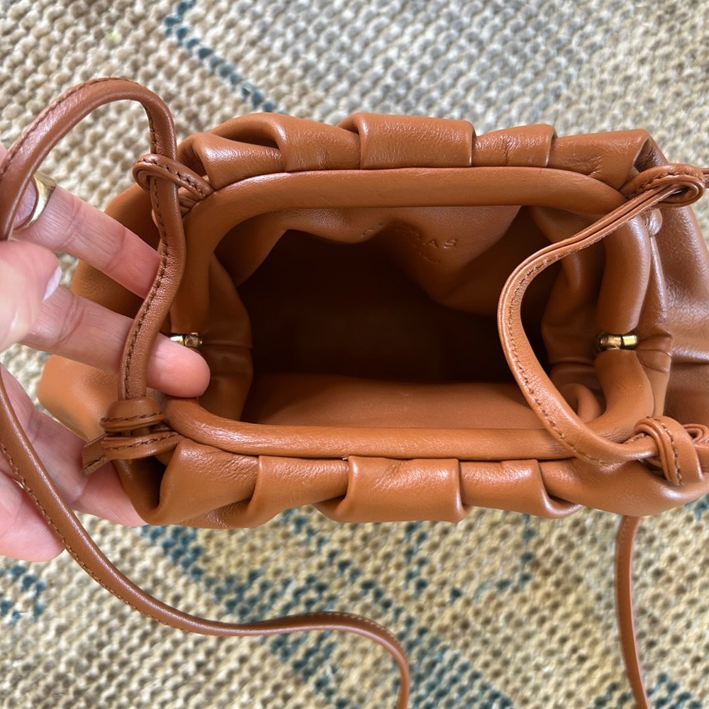 Alohas Brown Leather Women's Bag - Picture 2 of 2